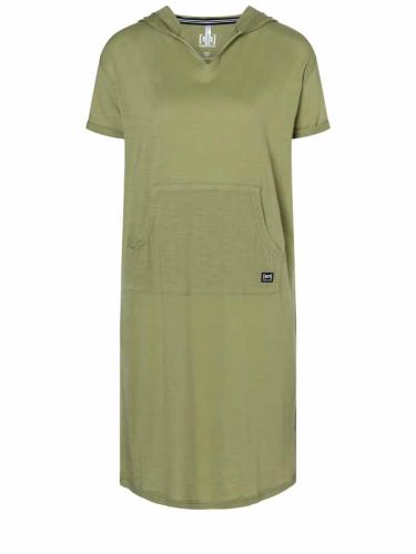 Preview: SN Super Natural W HOODED DRESS - sage