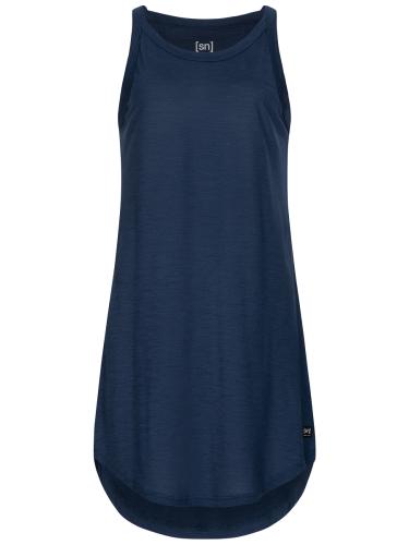 Preview: SN Super Natural W SUMMER DRESS - Blue Iris