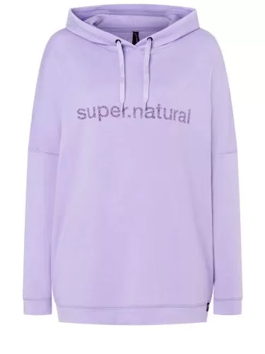 SN Super Natural W FEEL GOOD HOODIE - lavender/pur pass