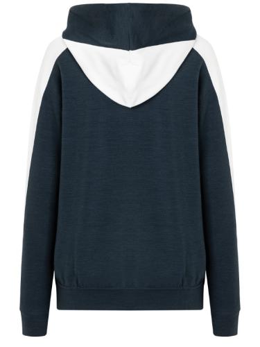 Preview: SN Super Natural W COLORADO HOODIE - blueberry/fresh white