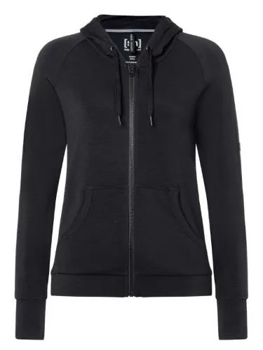 SN Super Natural W EVERYDAY ZIP HOODIE - jet black