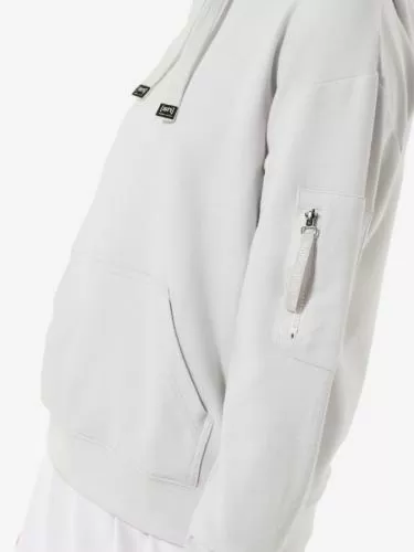 SN Super Natural W FAVOURITE POCKET HOODIE - white stone