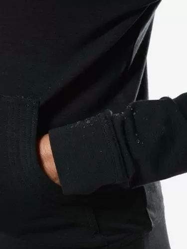 SN Super Natural W SOLUTION DWR HOODIE SOLUTION DWR HOODIE - jet black