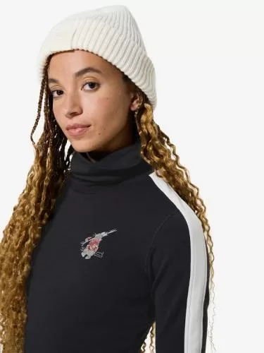 SN Super Natural W BUNNY ROLL NECK BUNNY ROLL NECK - jet black/fresh white/various