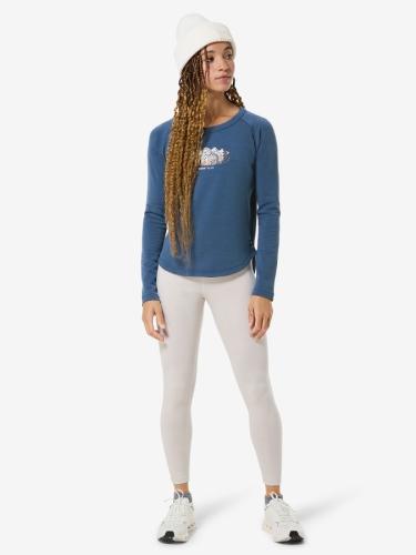 Preview: SN Super Natural W CANADIAN WOODS CREW CANADIAN WOODS CREW - ocean blue/white stone/copper