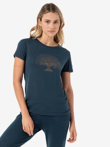 Preview: SN Super Natural W TREE OF KNOWLEDGE TEE - blueberry/copper