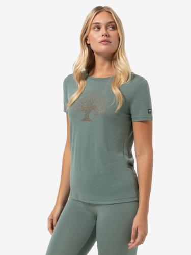 Preview: SN Super Natural W TREE OF KNOWLEDGE TEE - bals.green/copper
