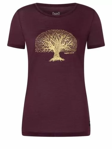 SN Super Natural W TREE OF KNOWLEDGE TEE - wi tast/gold