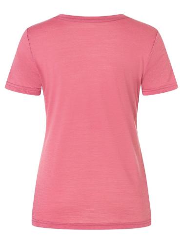 Preview: SN Super Natural W FLOWER BOOTS TEE - mauvewood/blueberry