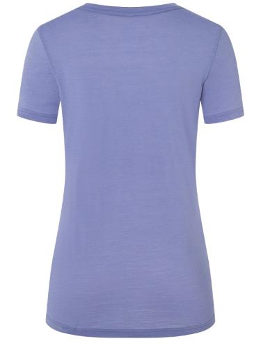Preview: SN Super Natural W SALT &amp; ROCK TEE - blue vio/semolina