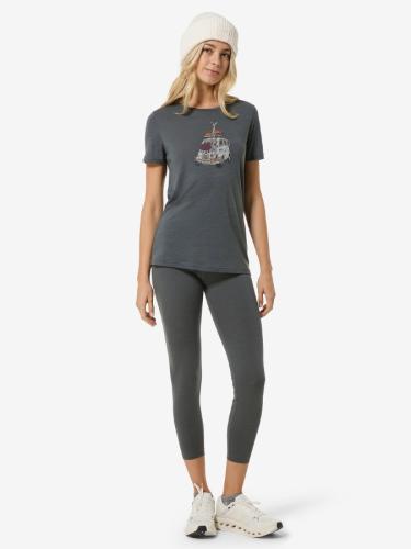 Preview: SN Super Natural W CARSKI TEE CARSKI TEE - dark shadow melange/various