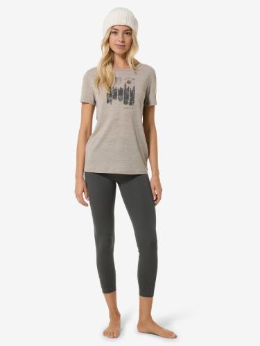 Preview: SN Super Natural W WONDER WALD TEE WONDER WALD TEE - vintage khaki melange/various