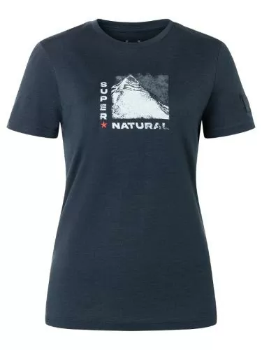 SN Super Natural W SUPER MOUNTAIN BIO J TEE - blueberry/various