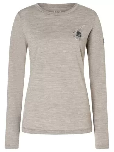 SN Super Natural W LIL SKI BUNNY LS LIL SKI BUNNY LS - vintage khaki melange/various