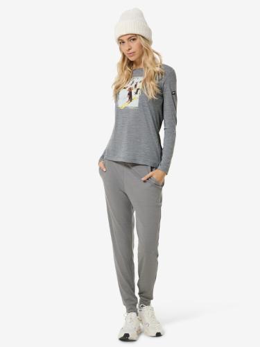 Preview: SN Super Natural W DACHSHUND PARTY LS DACHSHUND PARTY LS - cashmere grey melange/various