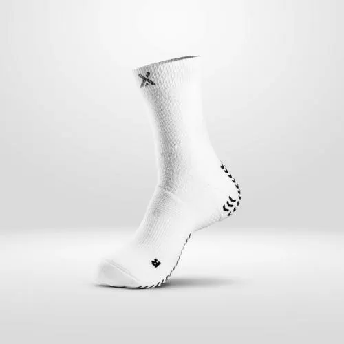 GEARXPro SOXPro Ankle Support Grip Socks - white