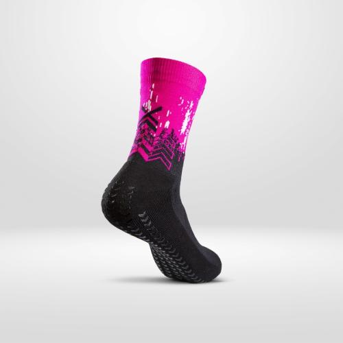 Preview: GEARXPro SOXPro Padel Grip Socks - black/fuchsia