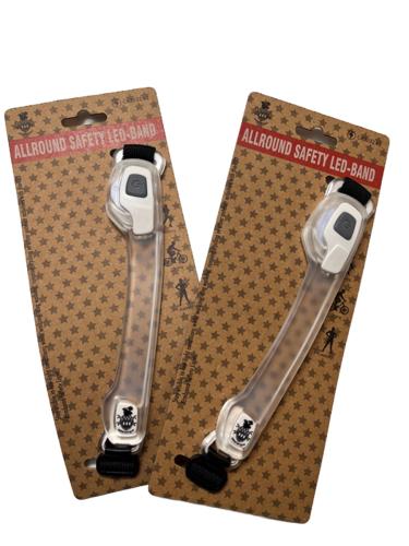 Preview: Weststyle 2er Set LED Armleuchte - rot