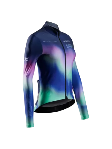 X-Bionic Corefusion Ride Jersey LS Women - aurora polychrome