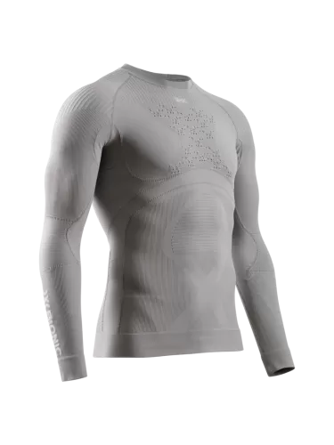 X-Bionic Energy Accumulator 4.0 Shirt LG SL Herren - seal grey/light grey