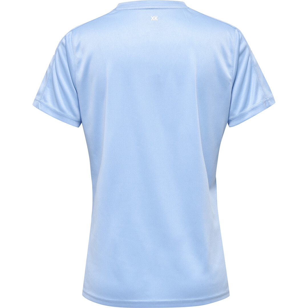 T-shirt Manches Courtes Femme Hummel HmlESSENTIAL - Tissu Interlock Respirant Beecool® - Col Rond - En Polyester Recyclé