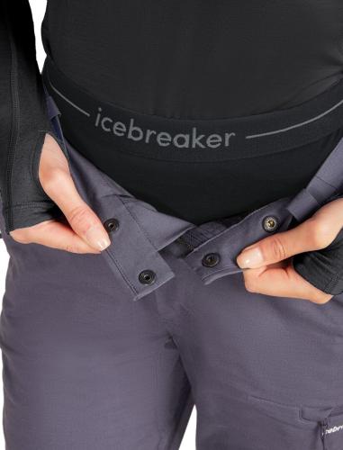 Icebreaker Women Merino 200 ZoneKnit Leggings - black