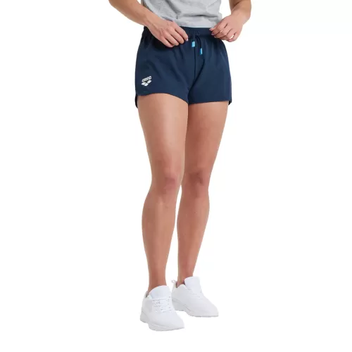 Arena Damen Team Short Solid BLAU