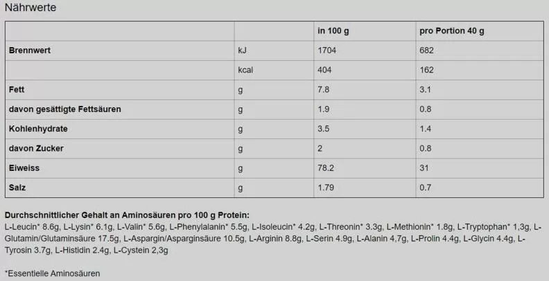 WOO Vegan Protein Walnuss Ahornsirup/Dose 800g