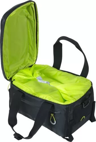 Basil Gepäckträgertasche Miles schwarz