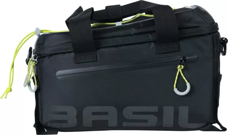 Basil Gepäckträgertasche Miles schwarz