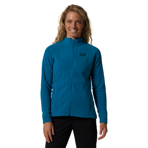 Mountain Hardwear Damen Polartec Microfleece Full Zip - blau (Grösse: XS)