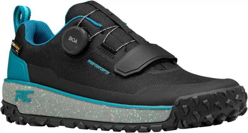 Ride Concepts Damen Schuhe Flume Flat Boa schwarz-tahoe blau