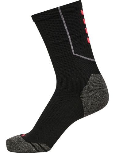 Hummel hmlBlaze Pro Training Socks Low, 3er Set - black/orange