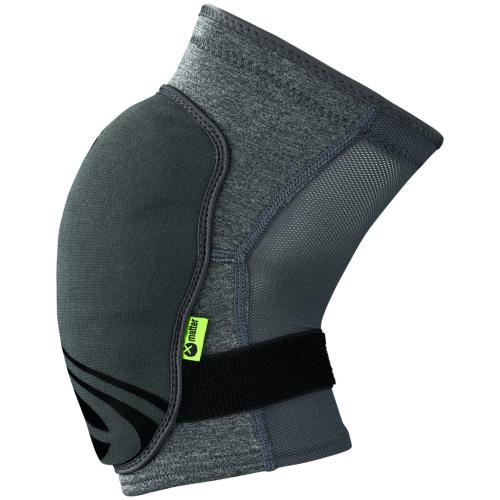 iXS Flow Zip Knieschoner grau