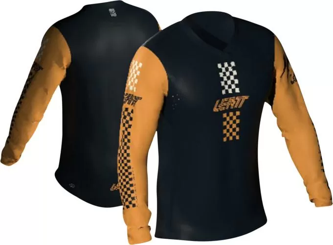 Leatt MTB Gravity 4.0 Jersey Jr rust