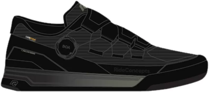 Ride Concepts Hellion Clip BOA® Herren schwarz