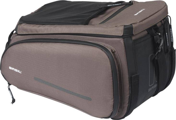 Basil Move Gepäckträgertasche, 10-26L, braun