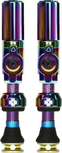 Muc-Off Tubeless Valves Big Bore Hybrid 65mm Iridescent