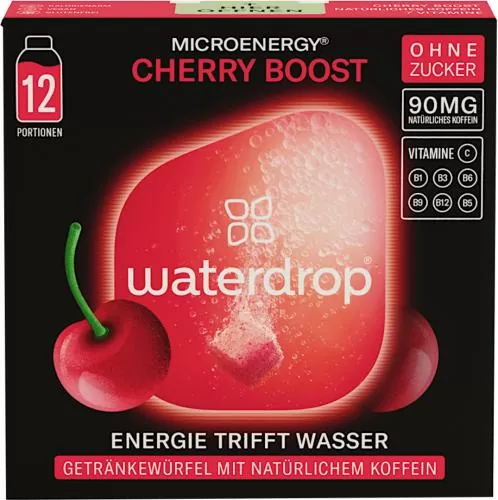 waterdrop Microenergy Cherry Boost (6x12 Pack)