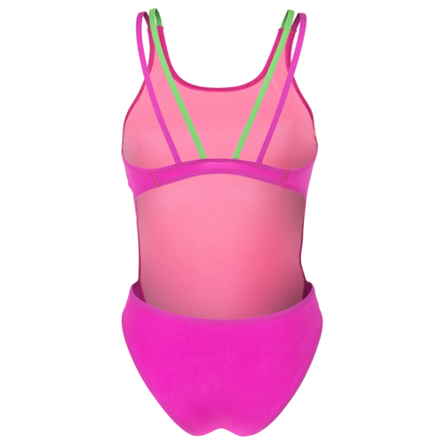 Arena Damen Arena Swimsuit Tech Multi Solid PINK