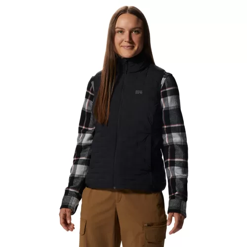 Mountain Hardwear Damen Stretchdown™ Light Vest SCHWARZ