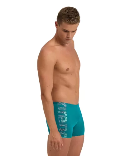 Arena M Arena Kikko Pro Swim Short Graphic GRÜN