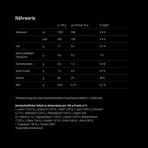 WOO Protein Vanille/12 Portionen à 30g