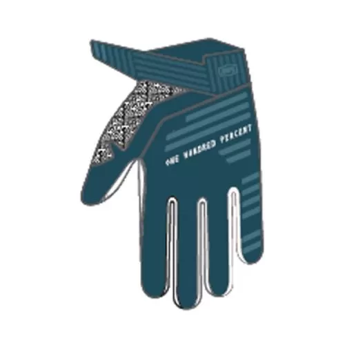 100% R-Core Gloves slate blue XL