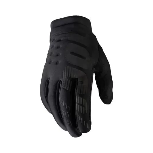 100% Brisker Gloves black S