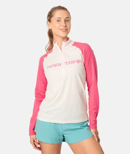 Kari Traa Ella Baselayer Halfzip PINK