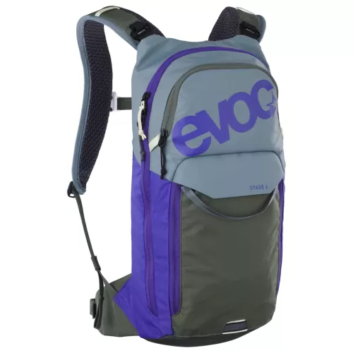 Evoc Stage 6L Backpack + 2L Bladder MEHRFARBIG