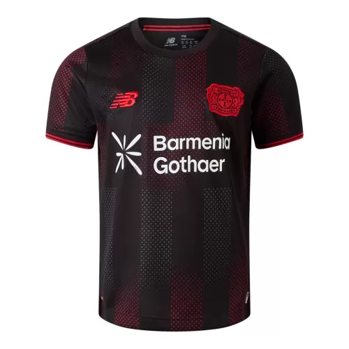 New Balance Bayer 04 Leverkusen Home Junior SS Jersey 25/26 ROT