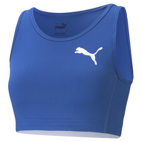 Puma Cross the Line Crop Top W 2.0 - Team Power Blue (Grösse: L)