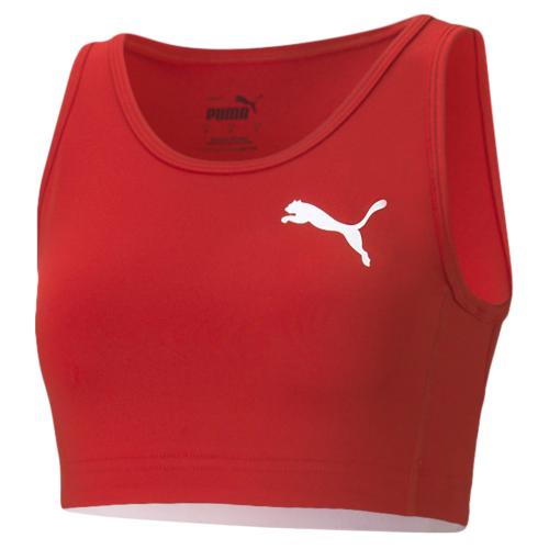 Puma Cross the Line Crop Top W 2.0 - Puma Red (Grösse: XL)